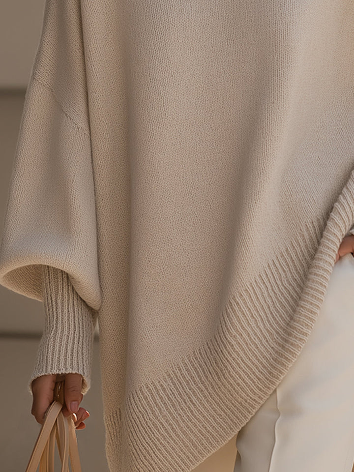 Alpenfeld | Oversize-Pullover mit Drapierung (1 Kaufen, 1 GRATIS dazu)