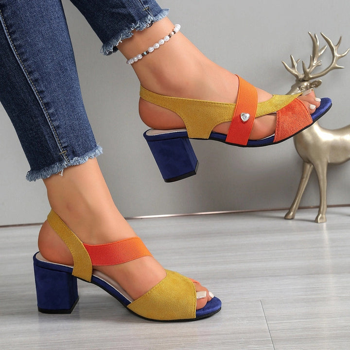 Sommerfeld™ | Komfortable High-Heels mit Kreuzriemen