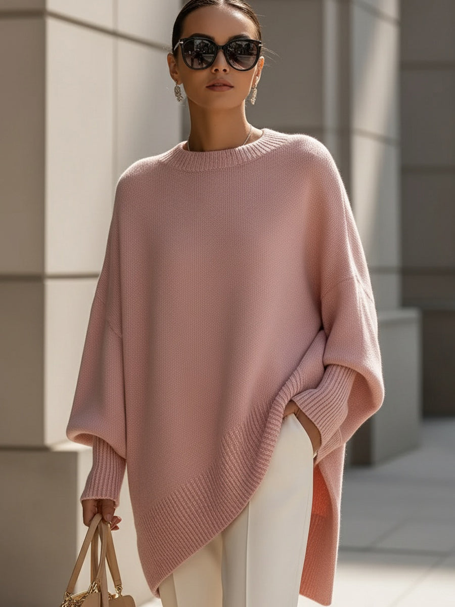 Alpenfeld | Oversize-Pullover mit Drapierung (1 Kaufen, 1 GRATIS dazu)