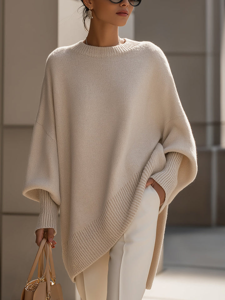 Alpenfeld | Oversize-Pullover mit Drapierung (1 Kaufen, 1 GRATIS dazu)