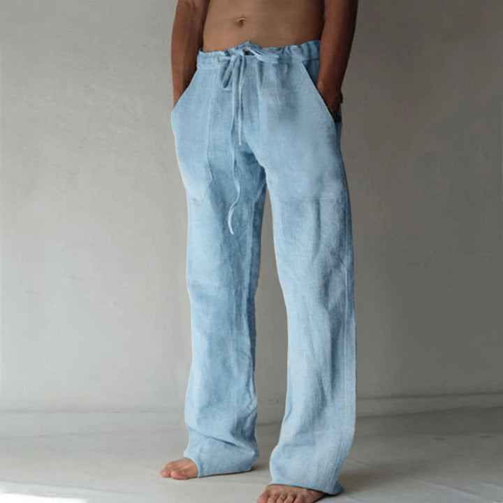 Alpenfeld | Herren Freizeithose im Japanischen Stil – Locker, Atmungsaktiv & Modern für Alltag und Urlaub