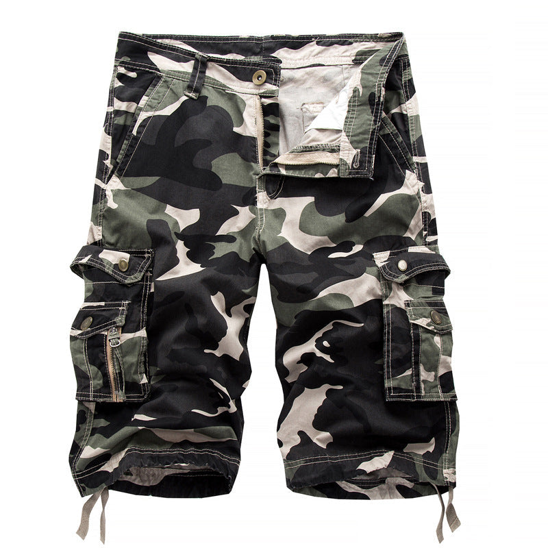 Sommerfeld | Outdoor Tarnmuster Cargo Shorts (1 kaufen, 1 GRATIS dazu)