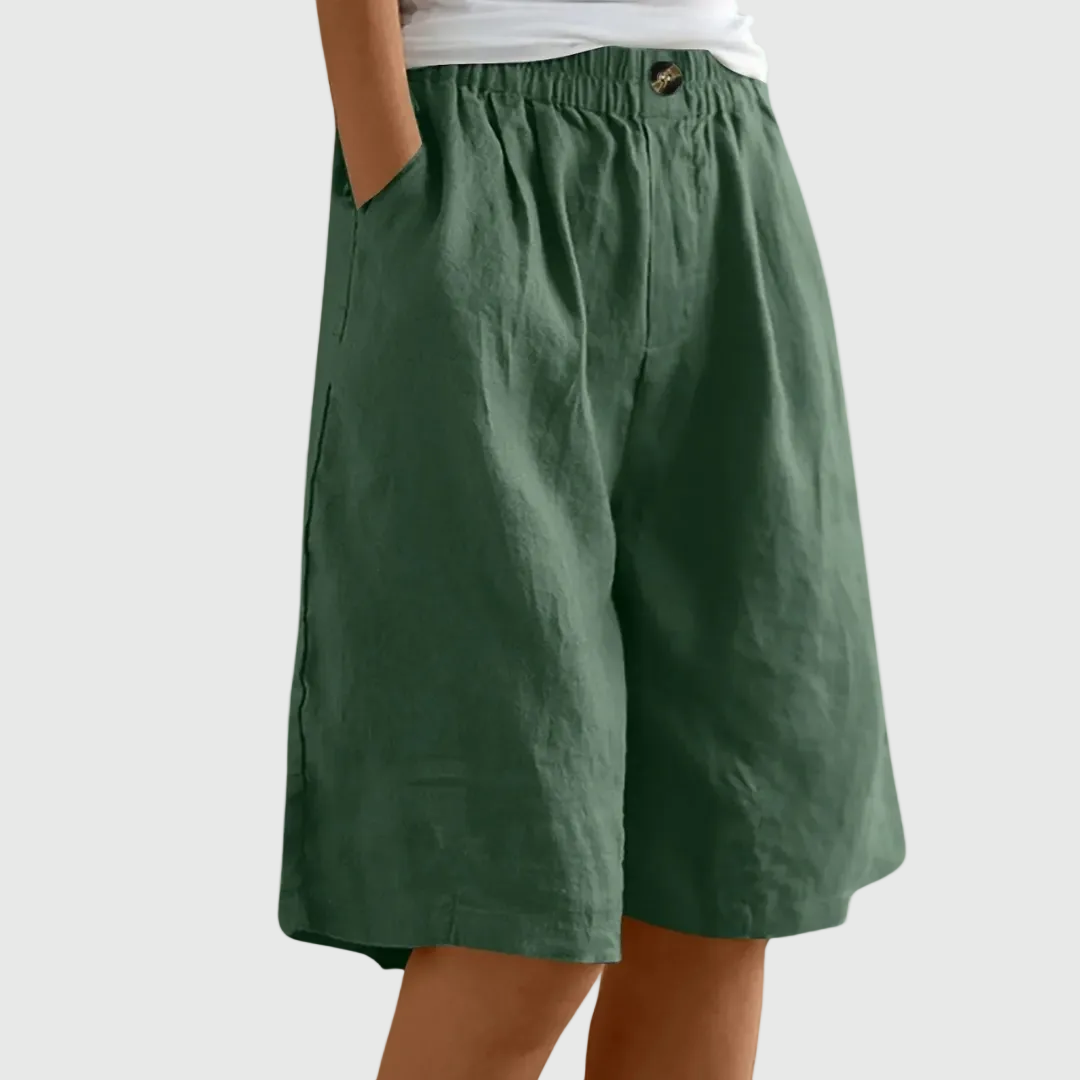 Alpenfeld | Luftige Shorts mit weitem Bein (1 kaufen, 1 GRATIS dazu)