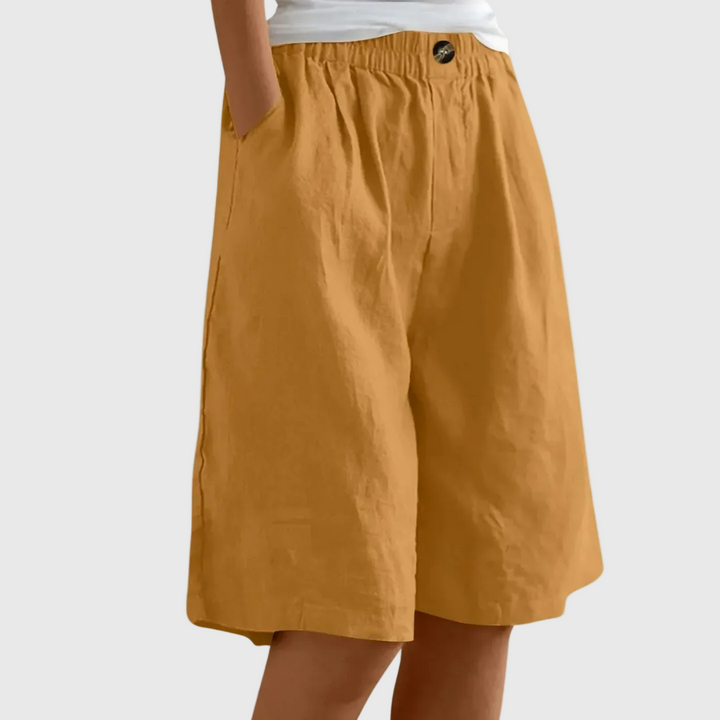 Alpenfeld | Luftige Shorts mit weitem Bein (1 kaufen, 1 GRATIS dazu)