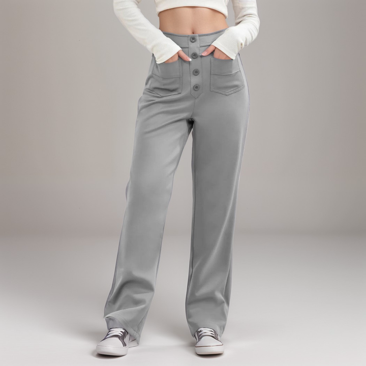 Alpenfeld | Elastische Hose mit hoher Taille