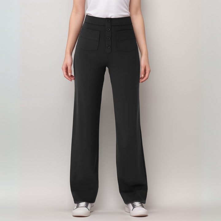 Alpenfeld | Elastische Hose mit hoher Taille