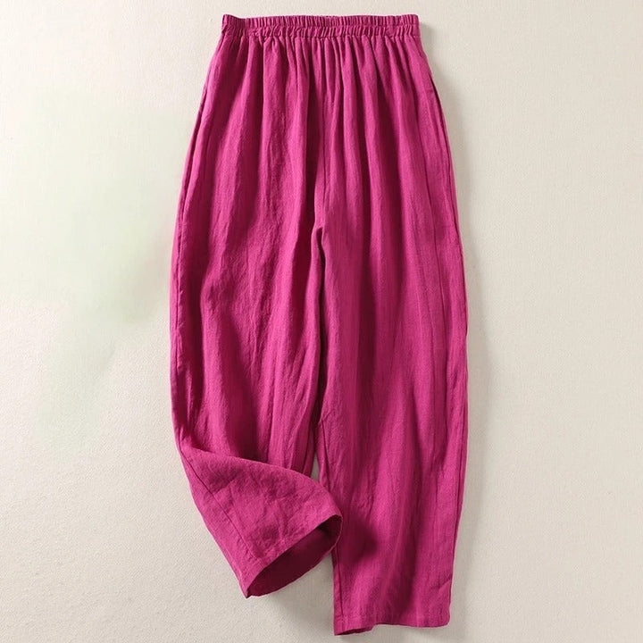 Sommerfeld | Leinen Hose mit Relaxed Fit (1 Kaufen, 1 GRATIS dazu)