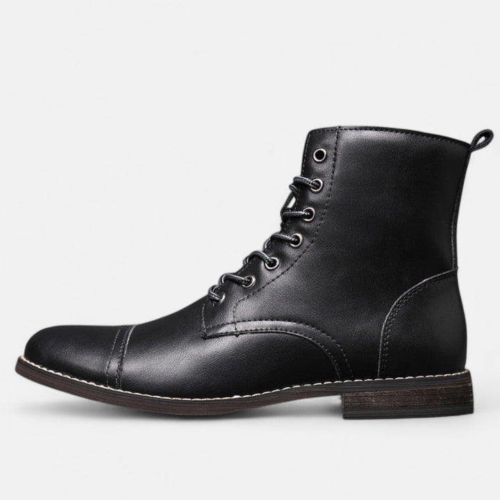 Alpenfeld | Elegante Herrenstiefel aus Kunstleder