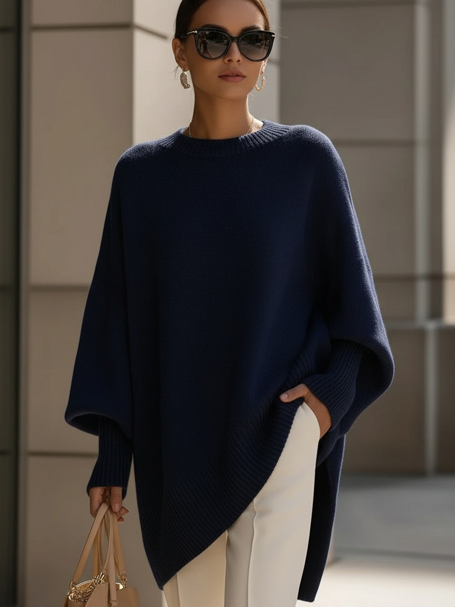 Alpenfeld | Oversize-Pullover mit Drapierung (1 Kaufen, 1 GRATIS dazu)