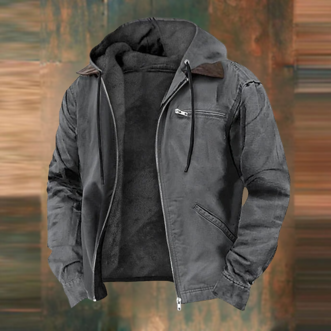 Alpenfeld | Warme Hoodie-Jacke für Herren (1 Kaufen, 1 GRATIS dazu)