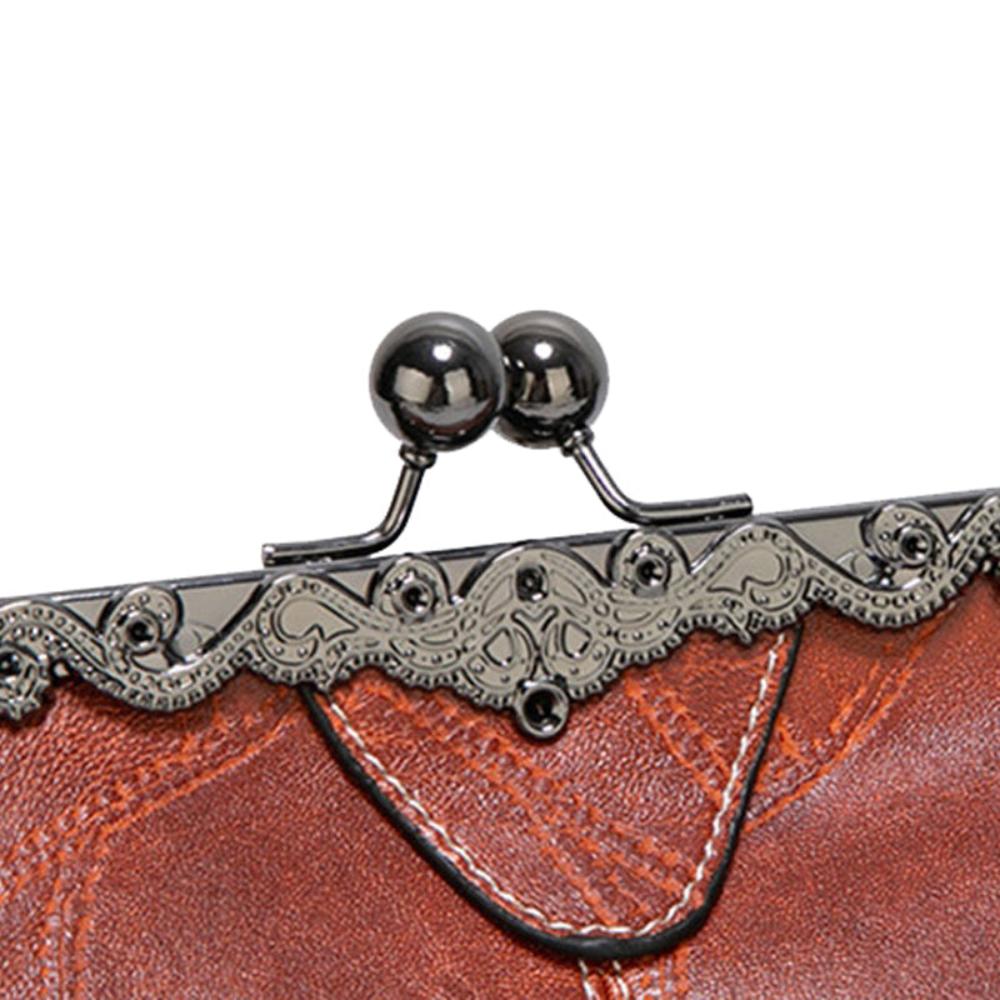 Vintage Kuss-Schloss Handtasche