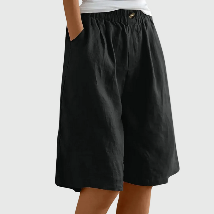 Alpenfeld | Luftige Shorts mit weitem Bein (1 kaufen, 1 GRATIS dazu)