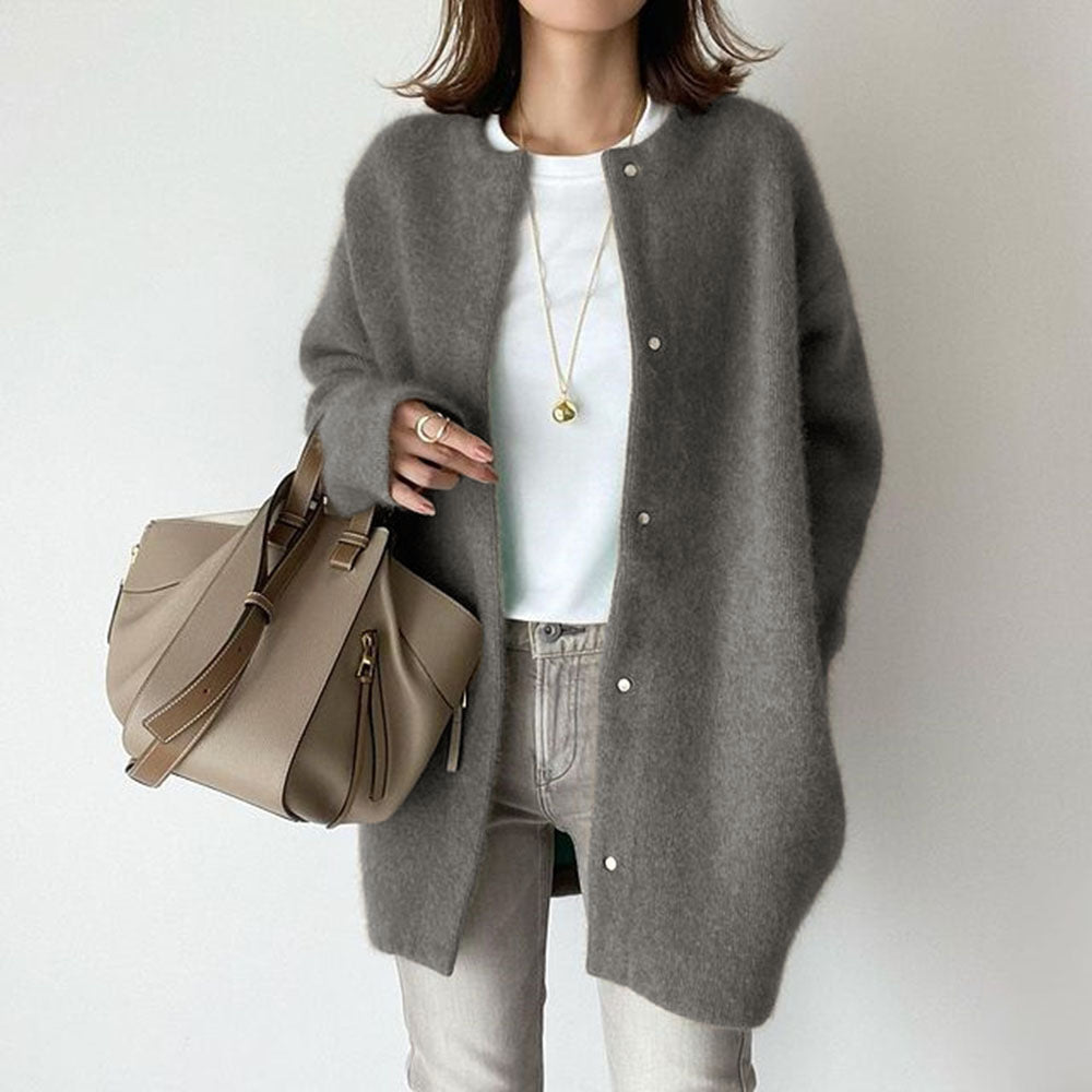 Alpenfeld | Langer Cardigan im Vintage-Stil