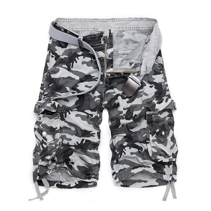 Sommerfeld | Herren Outdoor-Camouflage-Cargoshorts (1 kaufen, 1 GRATIS dazu)