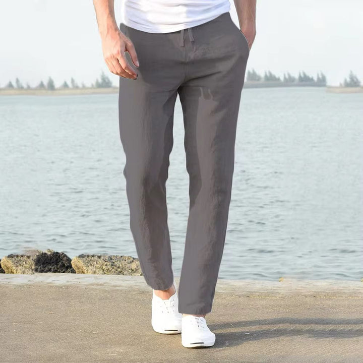 Alpenfeld | Herren Freizeithose mit elastischem Bund – Bequeme und stilvolle Stoffhose für Alltag und Urlaub
