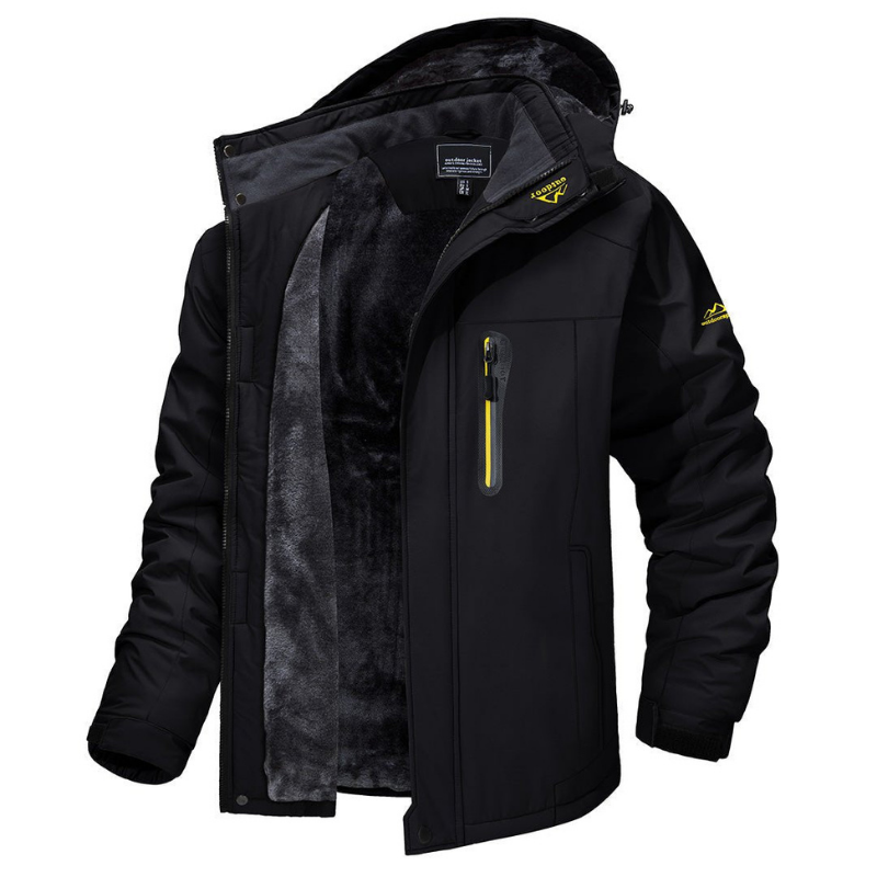 Alpenfeld | Wasserdichte Outdoor-Winterjacke für Herren