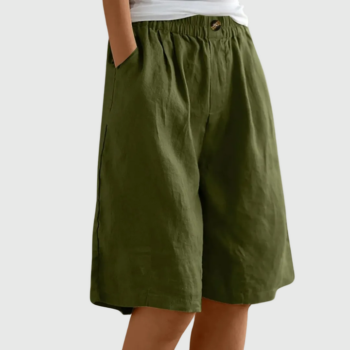Alpenfeld | Luftige Shorts mit weitem Bein (1 kaufen, 1 GRATIS dazu)