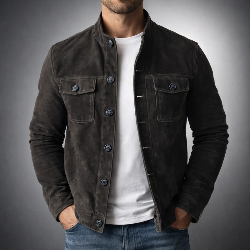 Alpenfeld | Elegante Wildlederjacke (1 Kaufen, 1 GRATIS dazu)