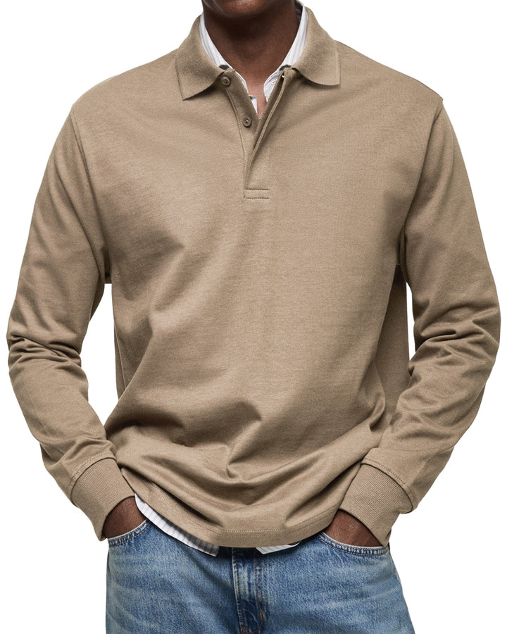 Sommerfeld | Langarm-Poloshirt für Herren (1 kaufen – 1 GRATIS dazu)