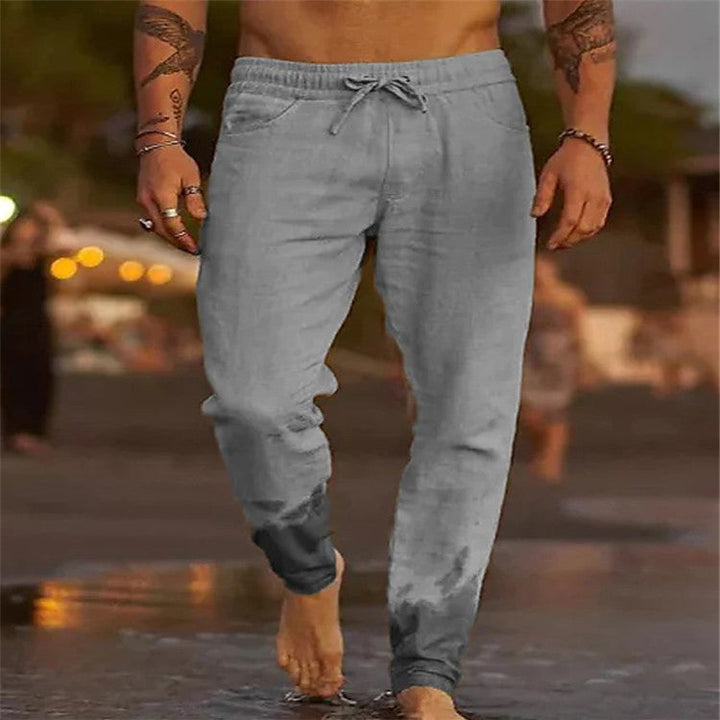 Alpenfeld | Lässige Herren Strandhose aus Baumwolle