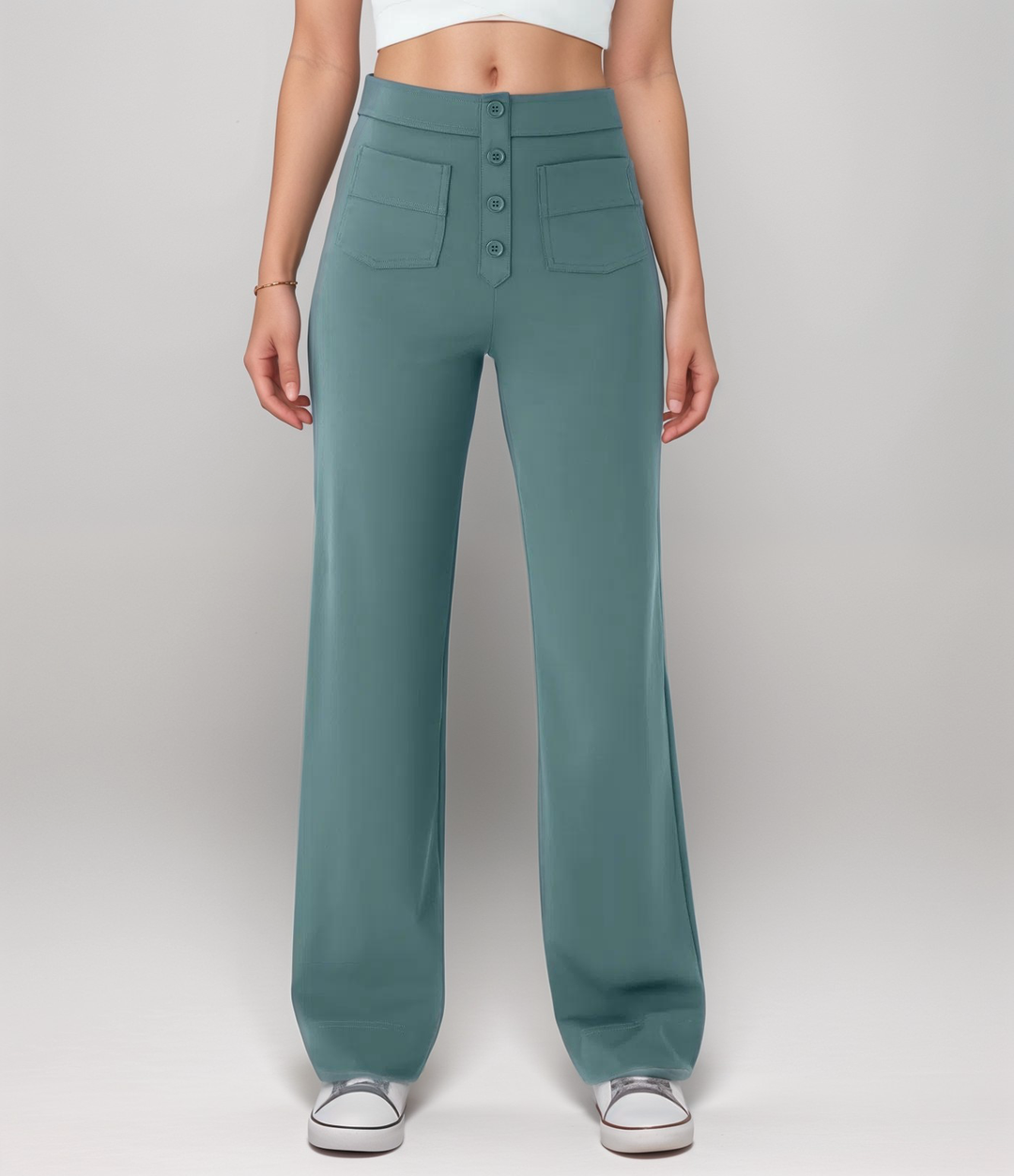 Alpenfeld | Elastische Hose mit hoher Taille