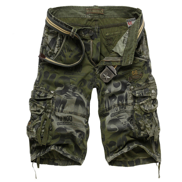 Sommerfeld | Herren Camouflage-Cargoshorts (1 kaufen, 1 GRATIS dazu)