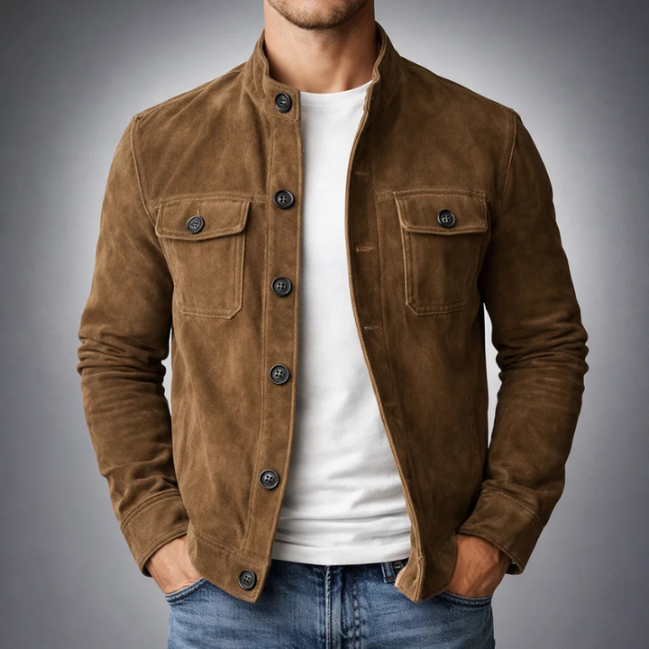 Alpenfeld | Elegante Wildlederjacke (1 Kaufen, 1 GRATIS dazu)
