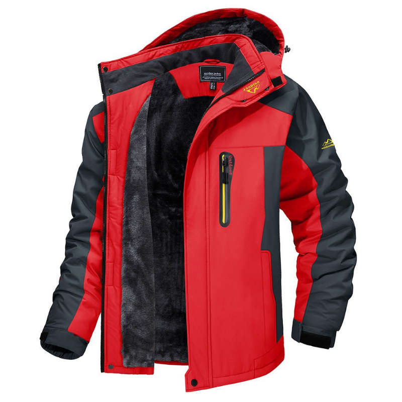 Alpenfeld | Wasserdichte Outdoor-Winterjacke für Herren