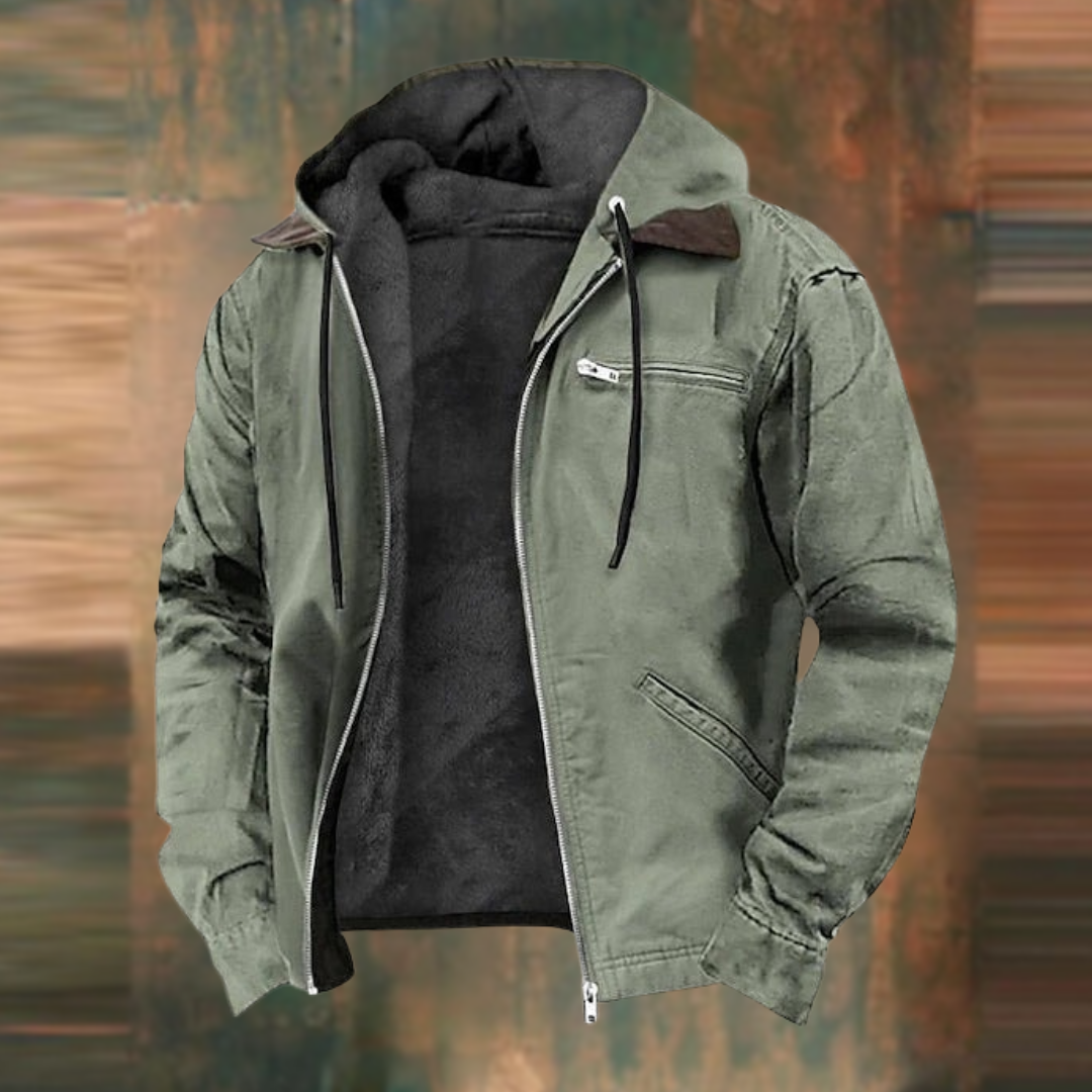 Alpenfeld | Warme Hoodie-Jacke für Herren (1 Kaufen, 1 GRATIS dazu)