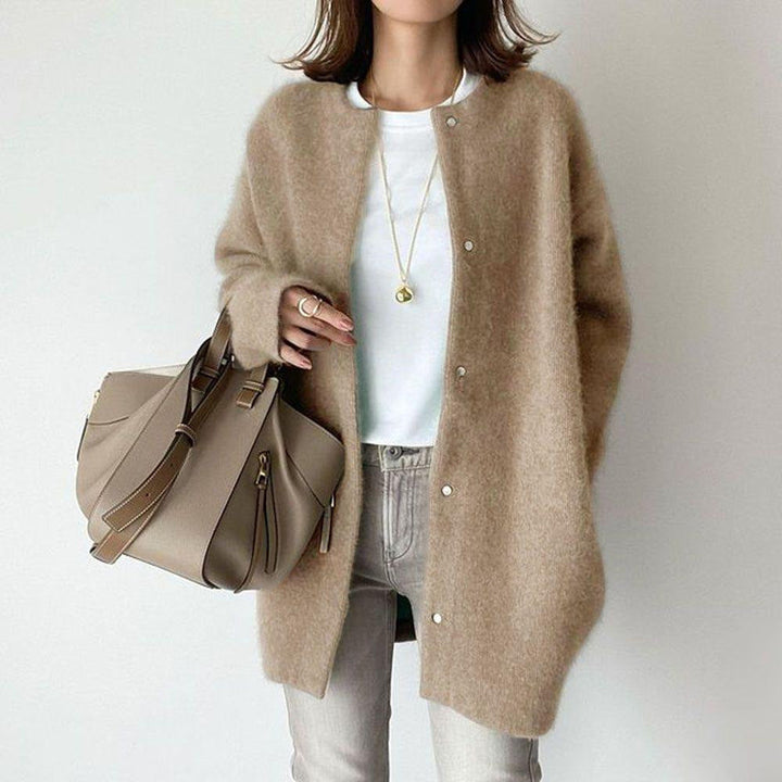 Alpenfeld | Langer Cardigan im Vintage-Stil