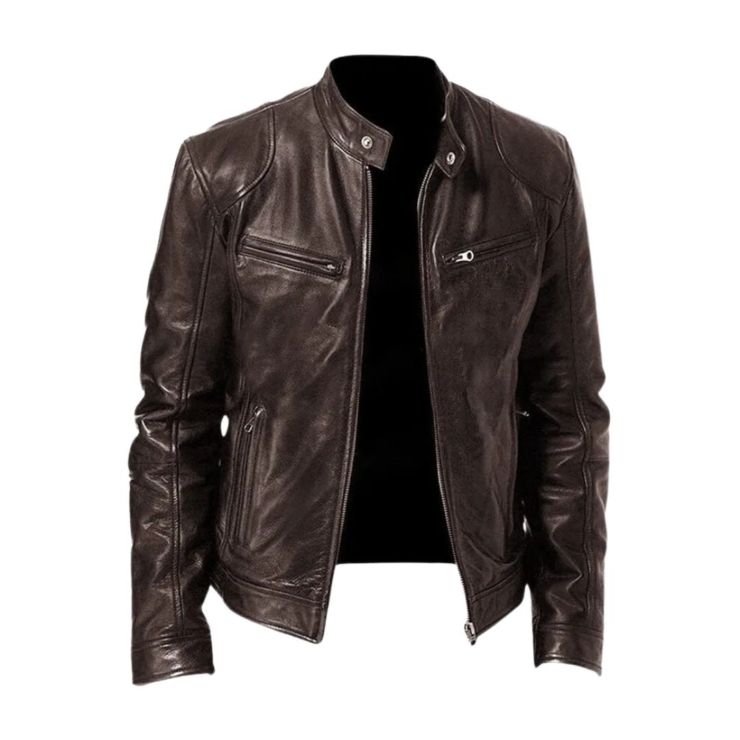 Alpenfeld | Klassische Lederjacke