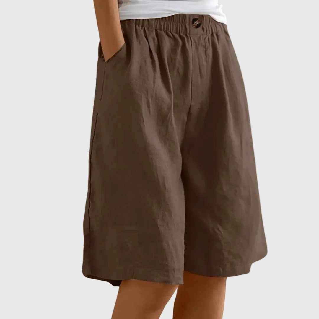 Alpenfeld | Luftige Shorts mit weitem Bein (1 kaufen, 1 GRATIS dazu)