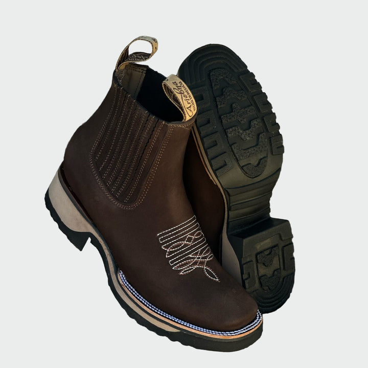 Sommerfeld™ | Cowboy-Stiefel aus Leder