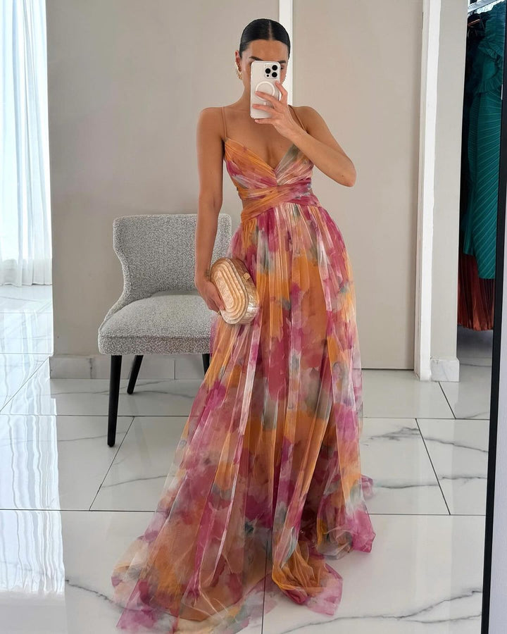 Sommerfeld | Chiffon Maxi Kleid