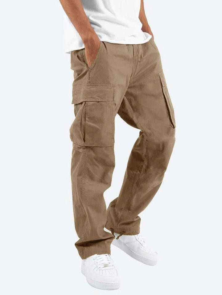Alpenfeld | Herren Cargo-Hose mit weitem Schnitt – Freizeit & Utility-Hose