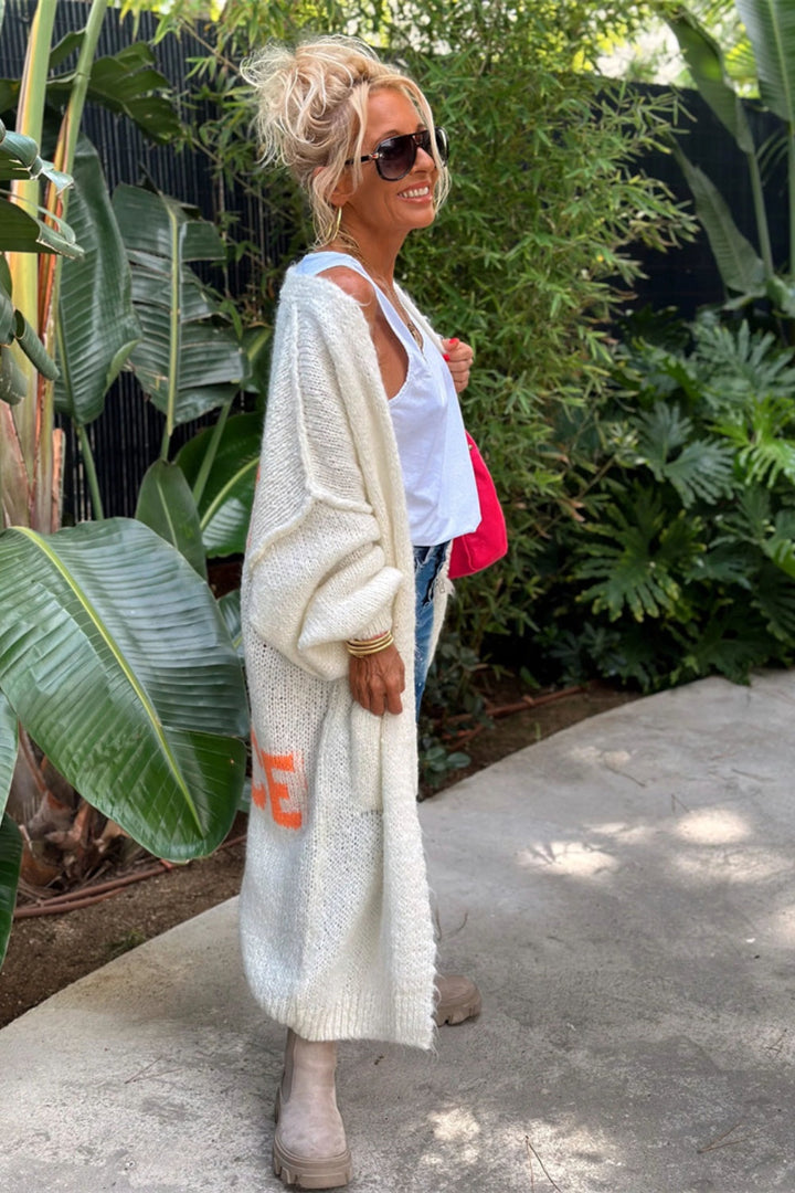 Sommerfeld | Liebe & Frieden - Long Sleeve Cardigan