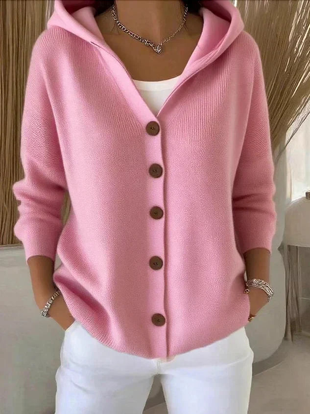 Sommerfeld | Strickjacke mit Kapuze
