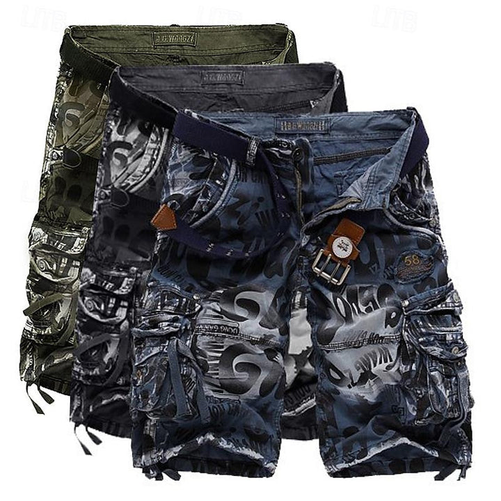Sommerfeld | Herren Camouflage-Cargoshorts (1 kaufen, 1 GRATIS dazu)