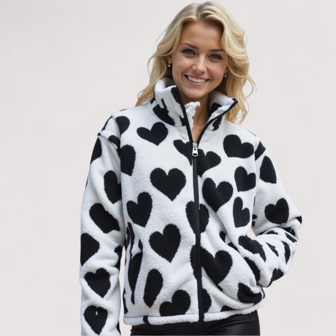 Alpenfeld | Wendbare Herzjacke
