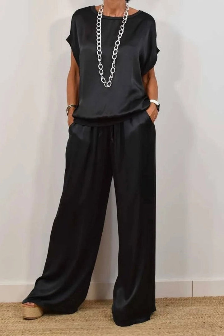 Aliyah | Elegantes Drapé-Set