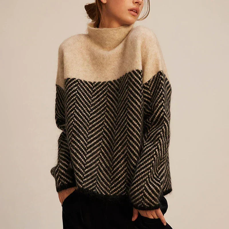 Alpenfeld | Rollkragen Strickpullover