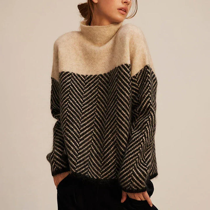 Alpenfeld | Rollkragen Strickpullover