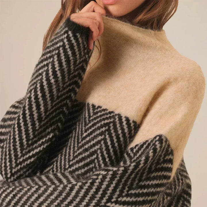 Alpenfeld | Rollkragen Strickpullover