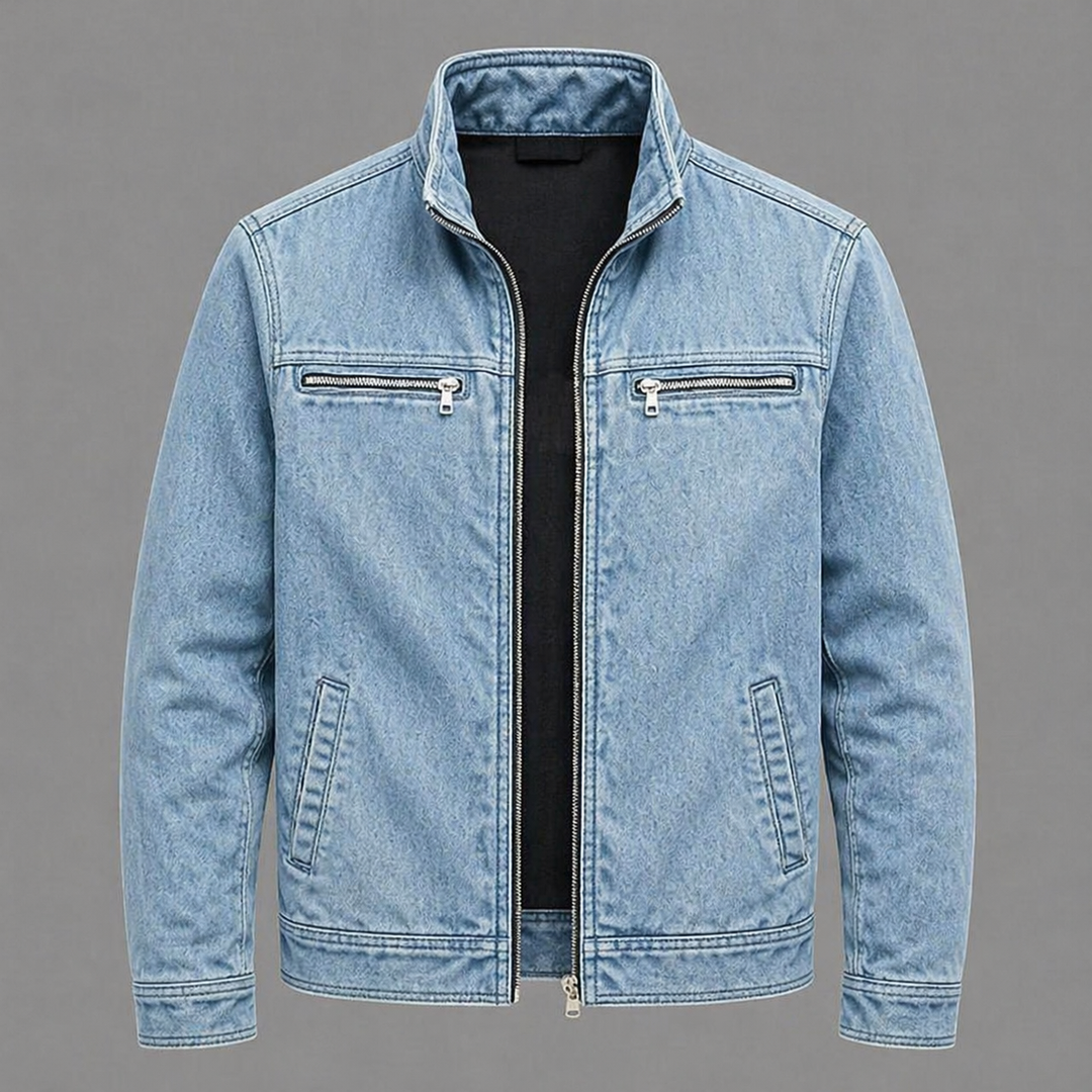 Alpenfeld | Vintage-Baumwolljacke mit Reissverschluss