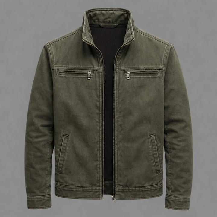 Alpenfeld | Vintage-Baumwolljacke mit Reissverschluss