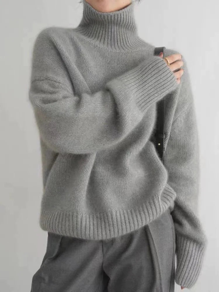 Alpenfeld | Strickpullover mit Rollkragen