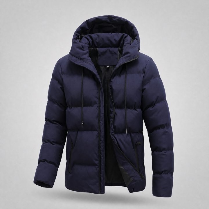 Alpenfeld | Gefütterte Herrenjacke mit Kapuze