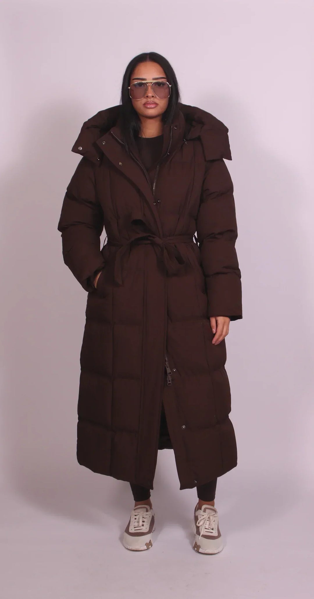Alpenfeld | Langer Puffer-Mantel für Damen