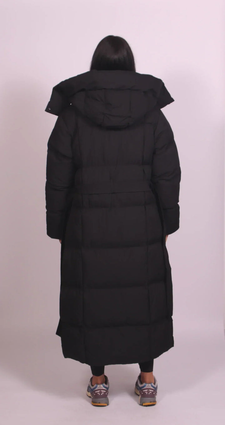 Alpenfeld | Langer Puffer-Mantel für Damen