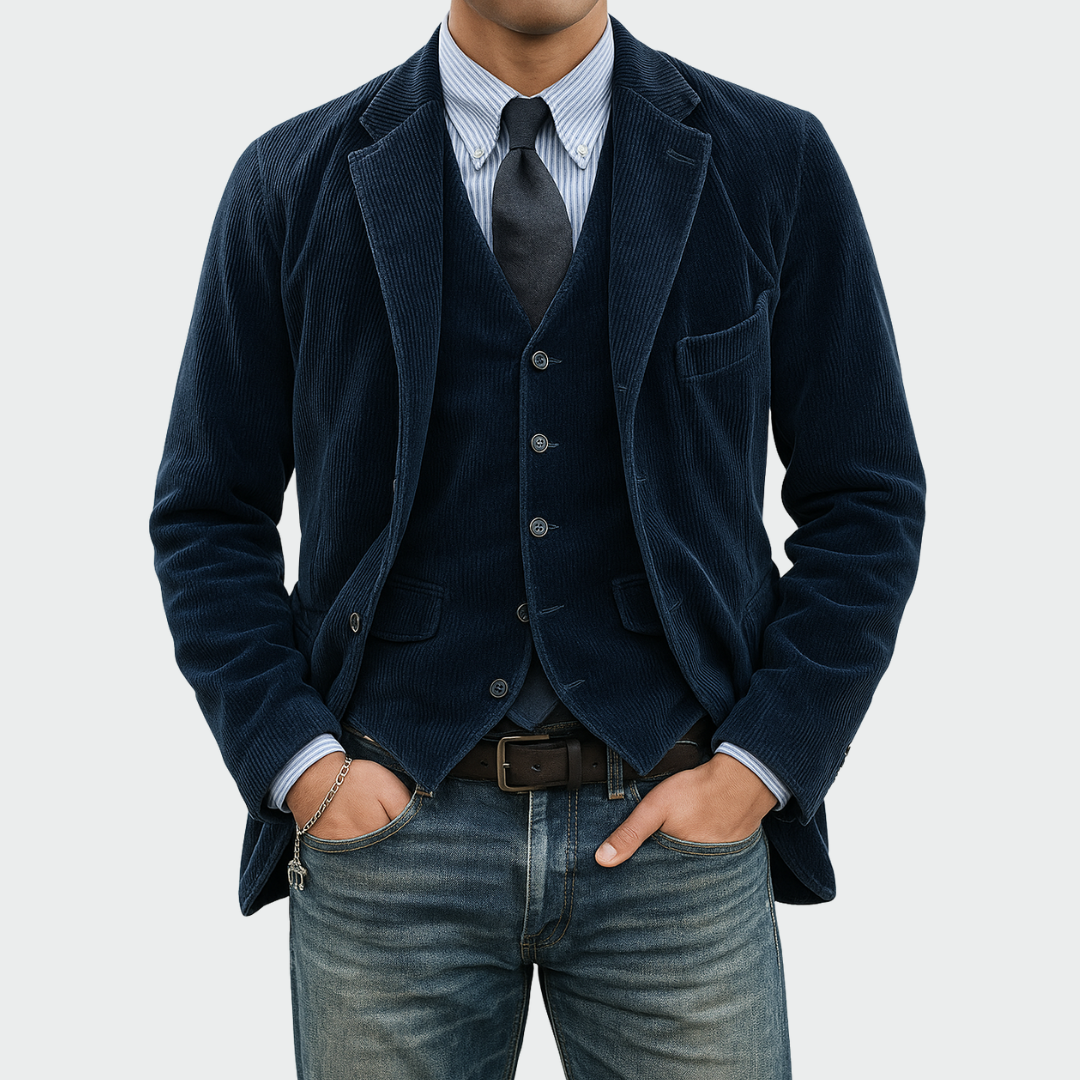Alpenfeld | Elegantes Blazer- und Westen-Set
